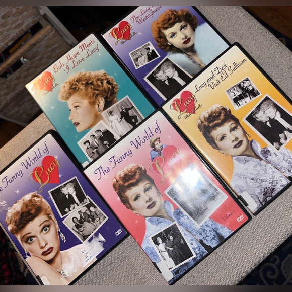 Lucy Mania - 5 DVD LOT vintage lucy ball i love lucy lucy desi - Picture 1 of 2